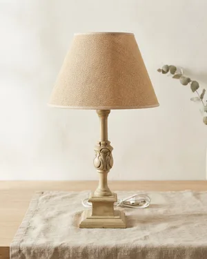 Lampara blanca clasica - miniatura 1
