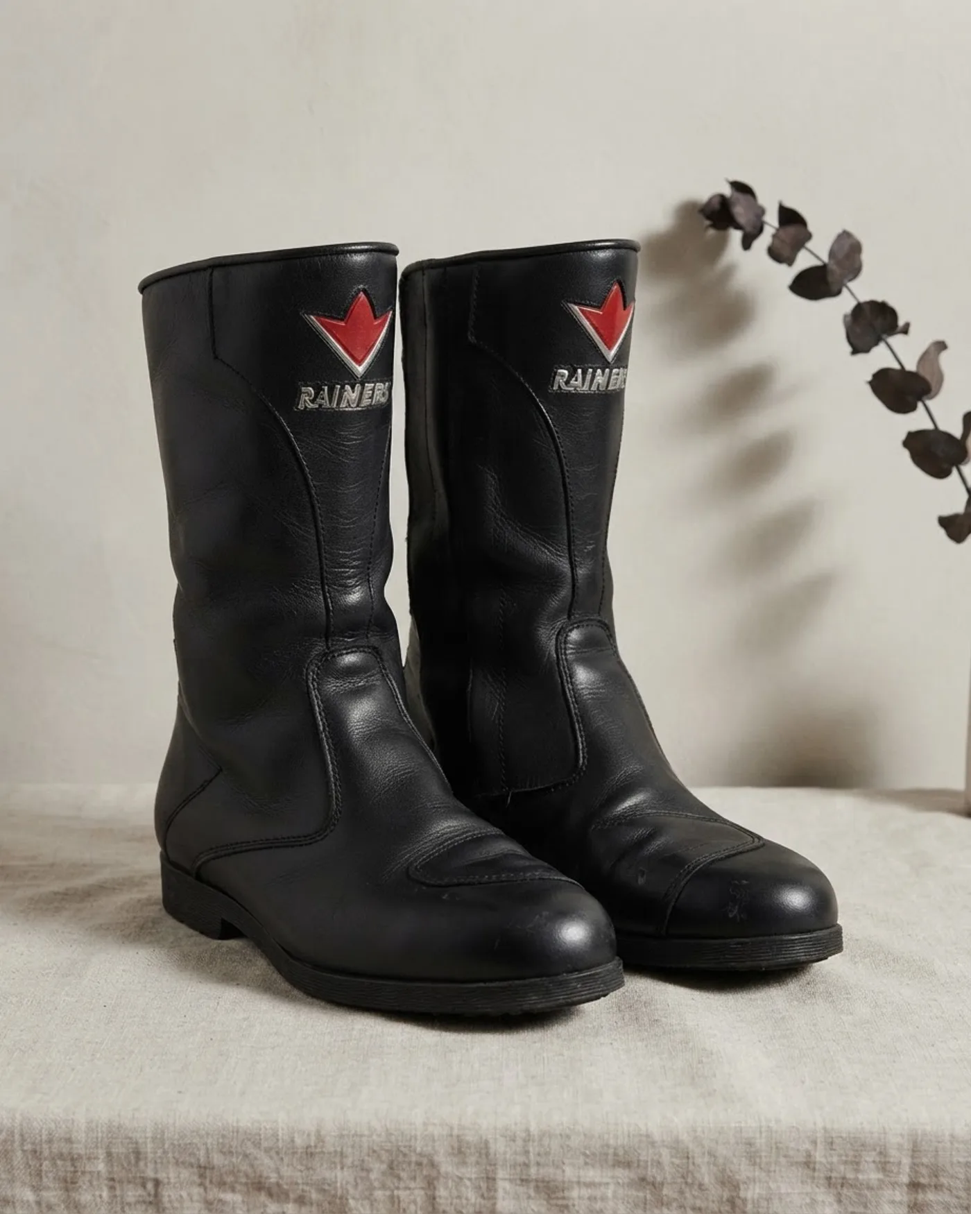 Botas de moto Rainers talla 8 1/2 - imagen 1