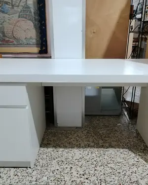 Escritorio blanco malm de ikea - miniatura 1
