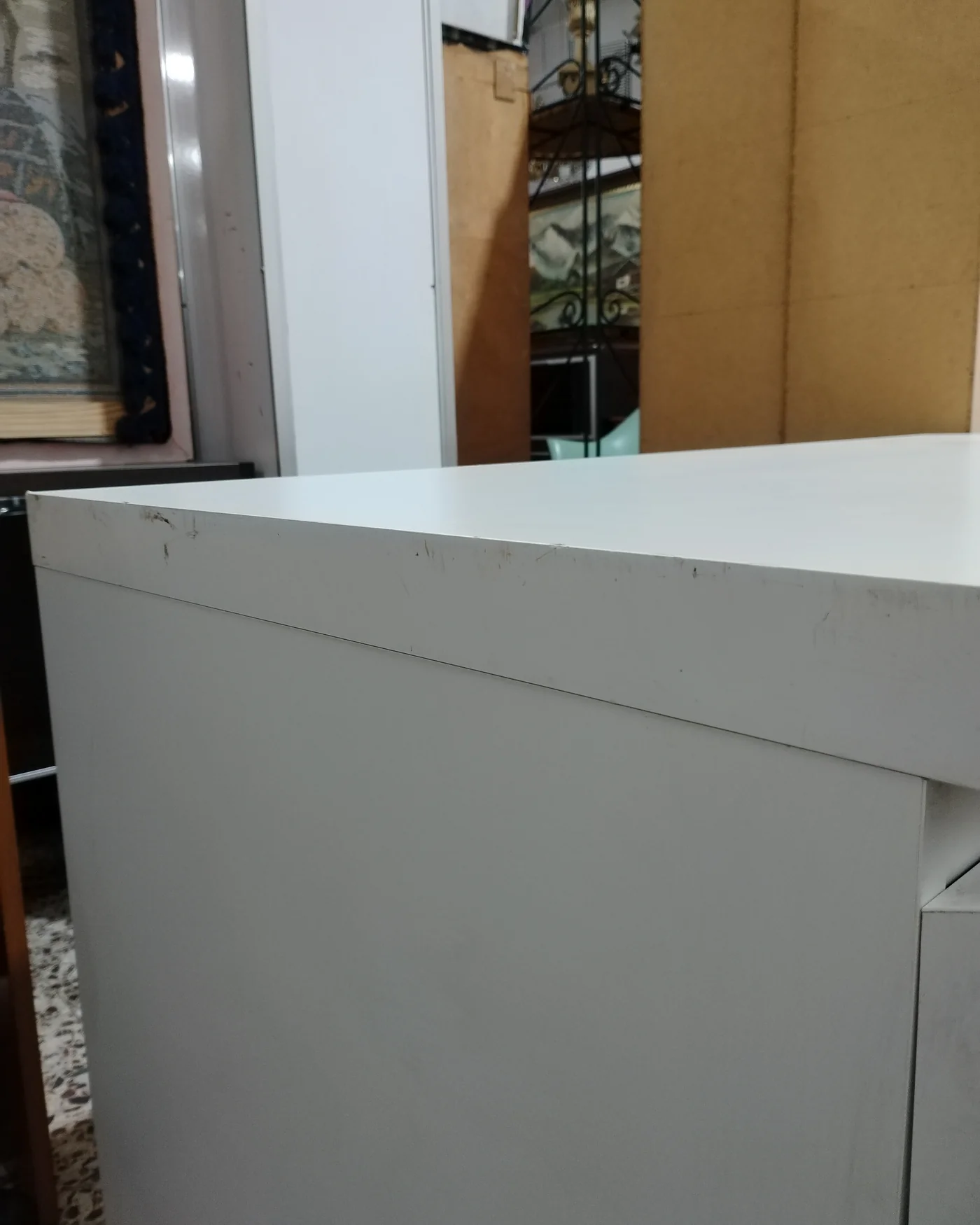 Escritorio blanco malm de ikea - imagen 5