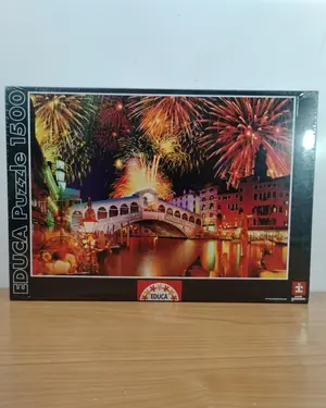 Puzzle Nuevo de 1500 Piezas Puente de Rialto Venecia - miniatura 1