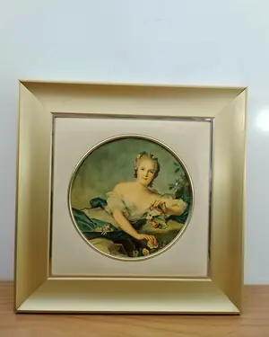 Cuadro Vintage Madame Henriette - Marco - miniatura 1