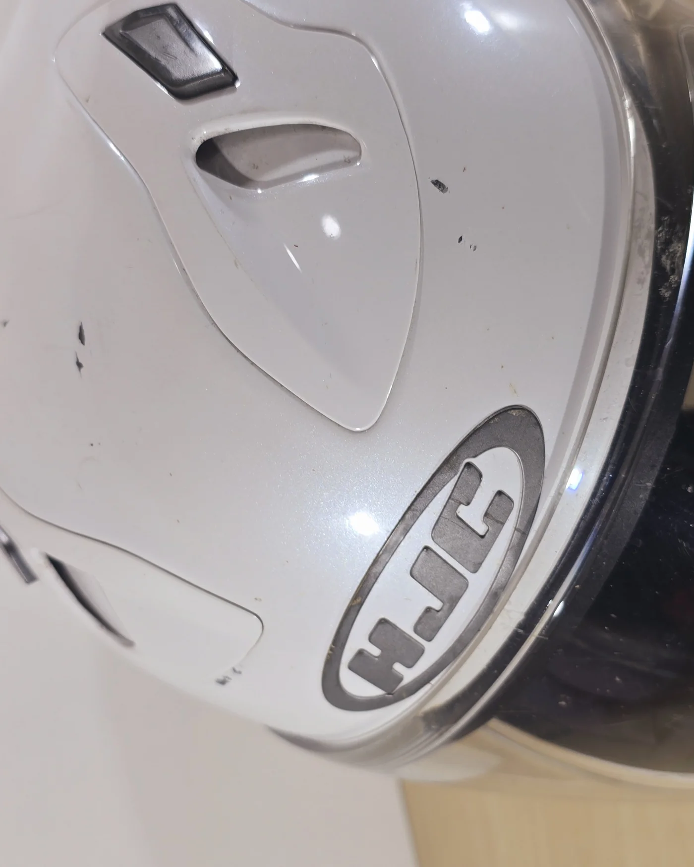 Casco HJC FG-ST blanco talla M - imagen 2
