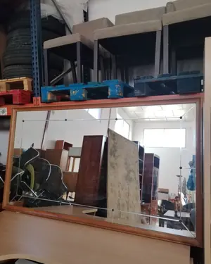 Espejo de madera de gran tamaño - miniatura 1