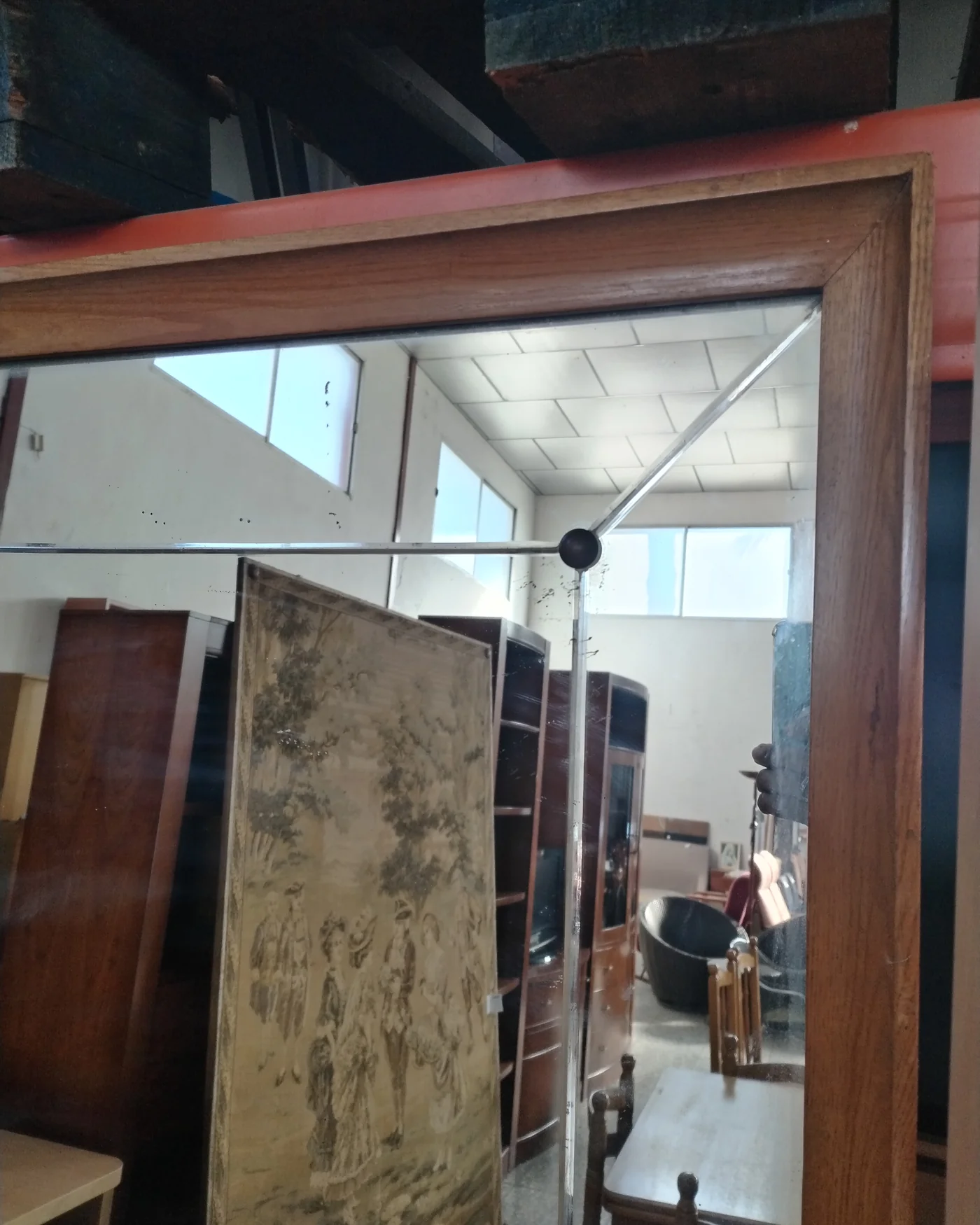 Espejo de madera de gran tamaño - imagen 2