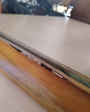 Espejo de madera de gran tamaño - miniatura 3