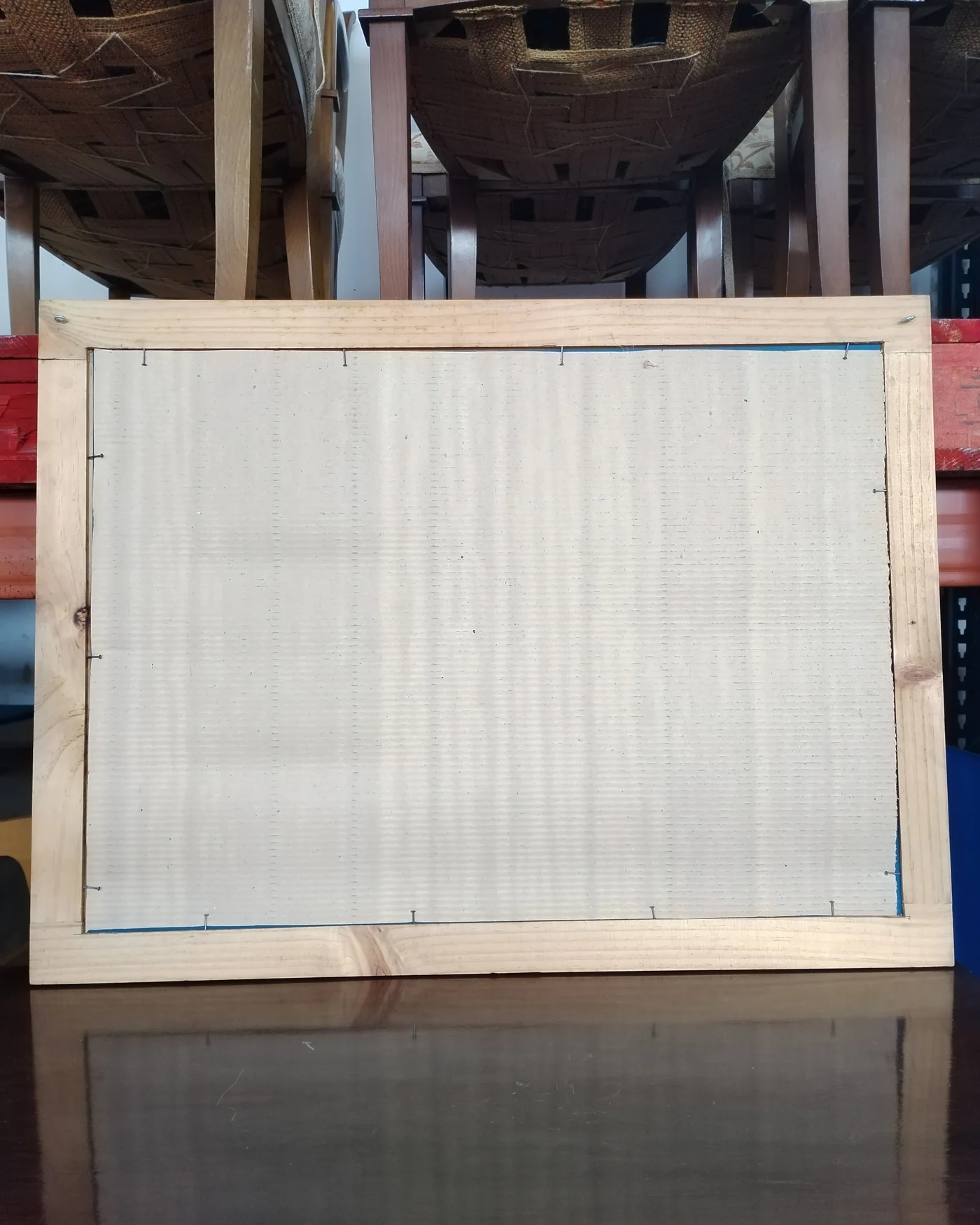 Espejo rectangular de pino - imagen 5