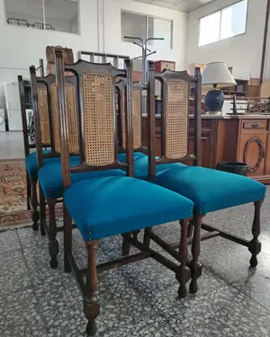Juego 6 sillas de comedor clasicas - miniatura 2