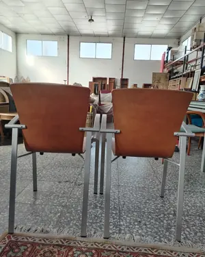 Par de sillones geométricos vintage - miniatura 3