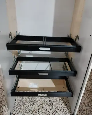 Armario de oficina blanco con cajones - miniatura 4