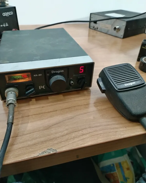 Emisora de Radio Dragon Kr-80 Vintage