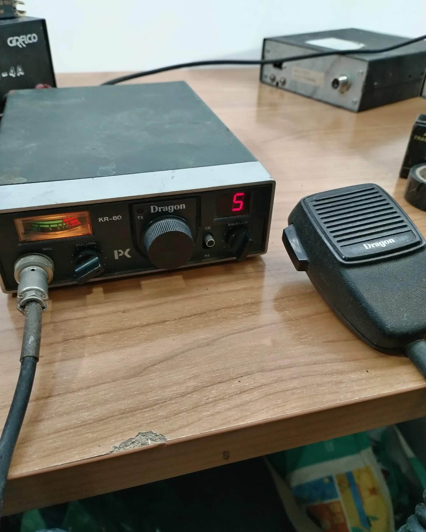 Emisora de radio Dragon Kr-80 vintage - imagen 1