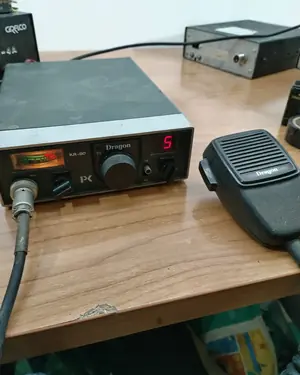 Emisora de radio Dragon Kr-80 vintage - miniatura 1