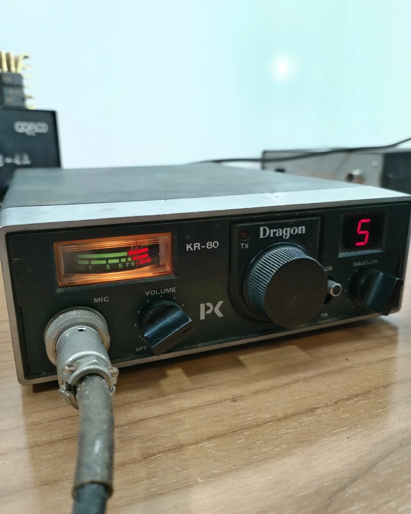 Emisora de radio Dragon Kr-80 vintage - imagen 3