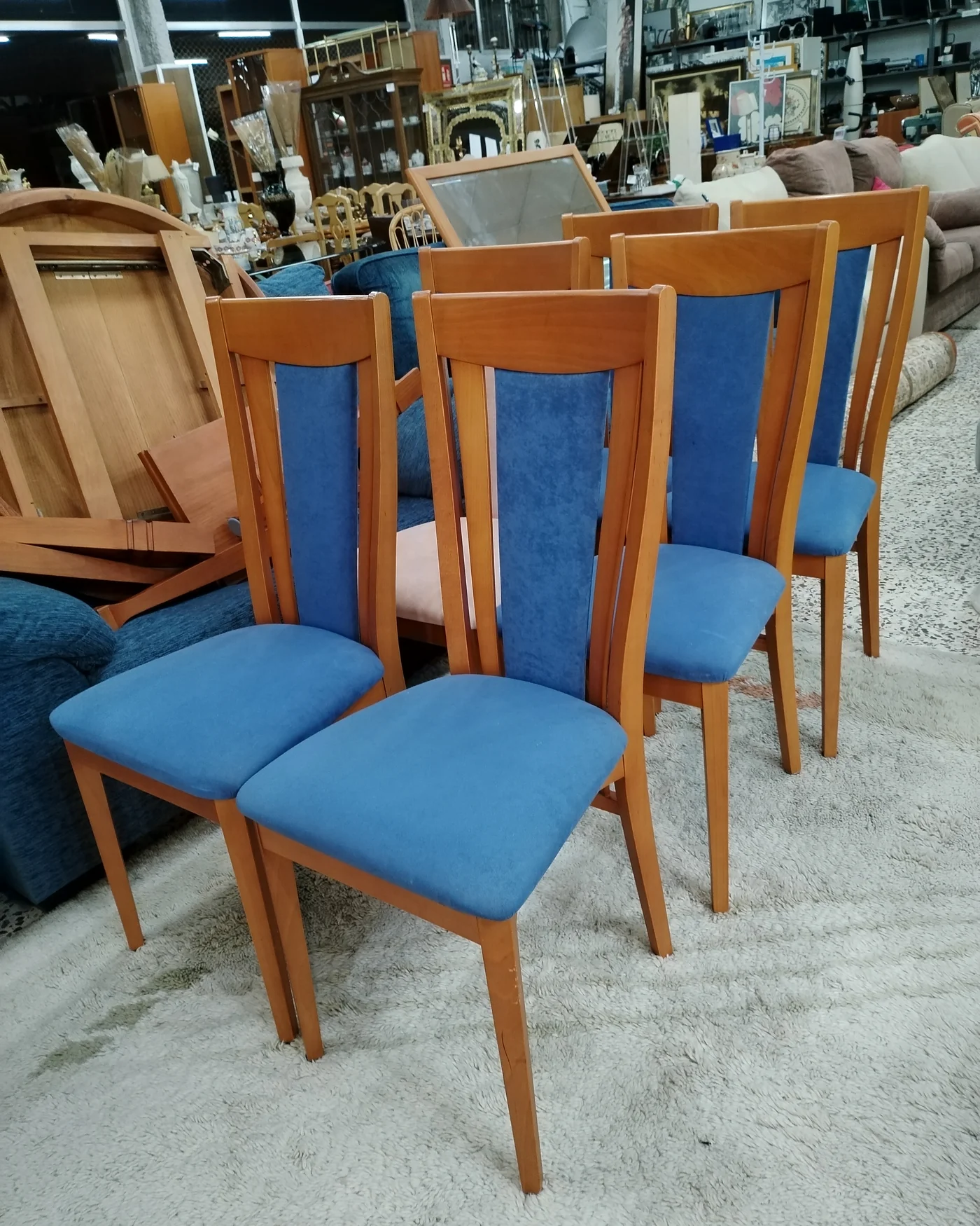 Conjunto de 6 sillas de comedor - imagen 3