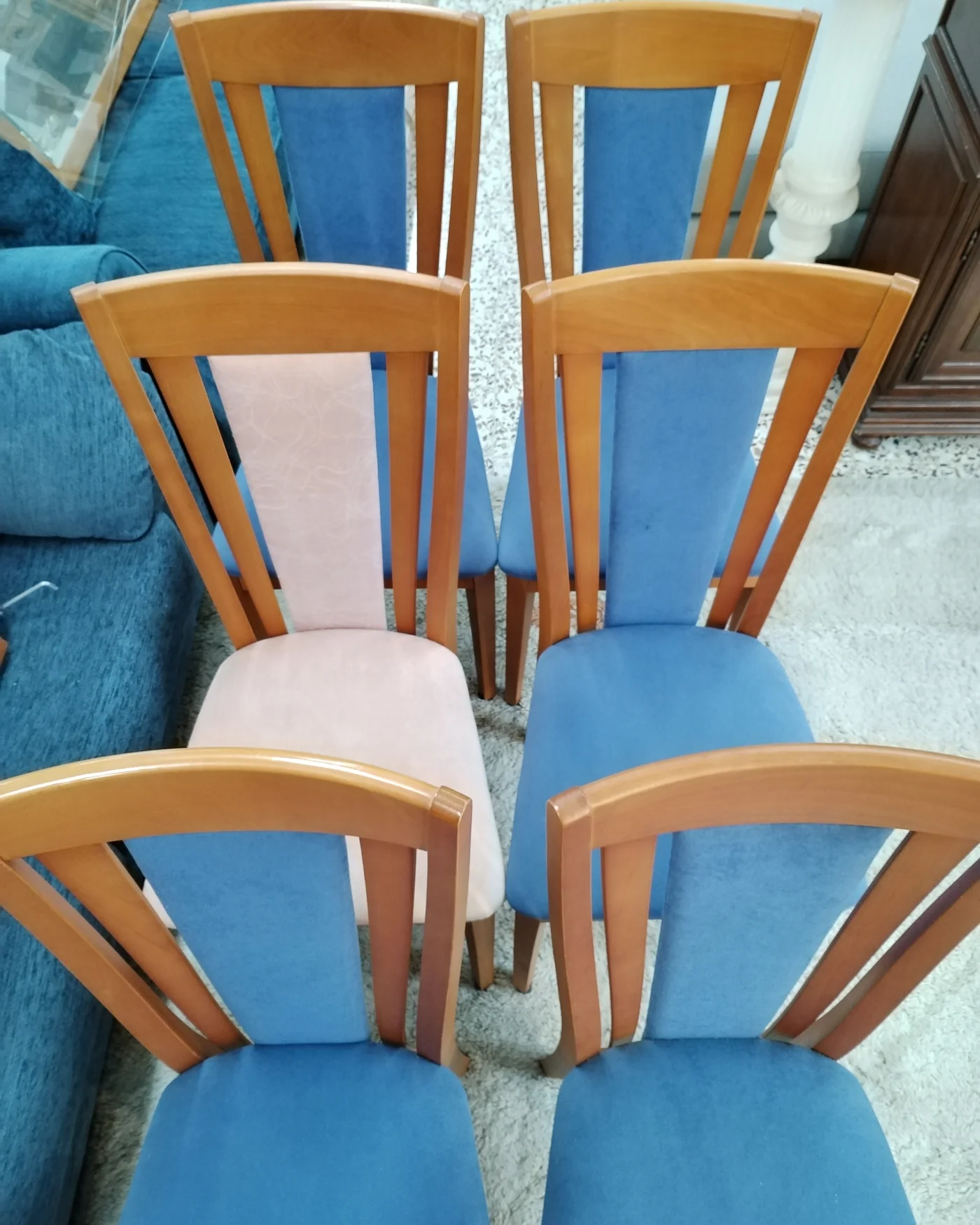 Conjunto de 6 sillas de comedor - imagen 4