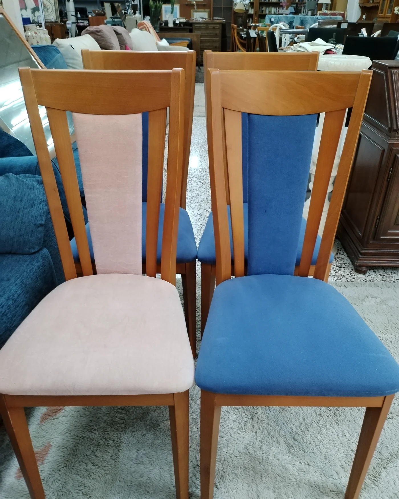 Conjunto de 6 sillas de comedor - imagen 5