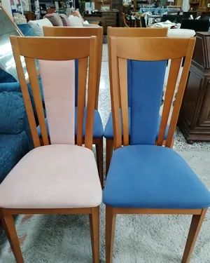 Conjunto de 6 sillas de comedor - miniatura 5
