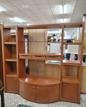 Mueble de salón modular de madera con espejo y cajones - miniatura 2