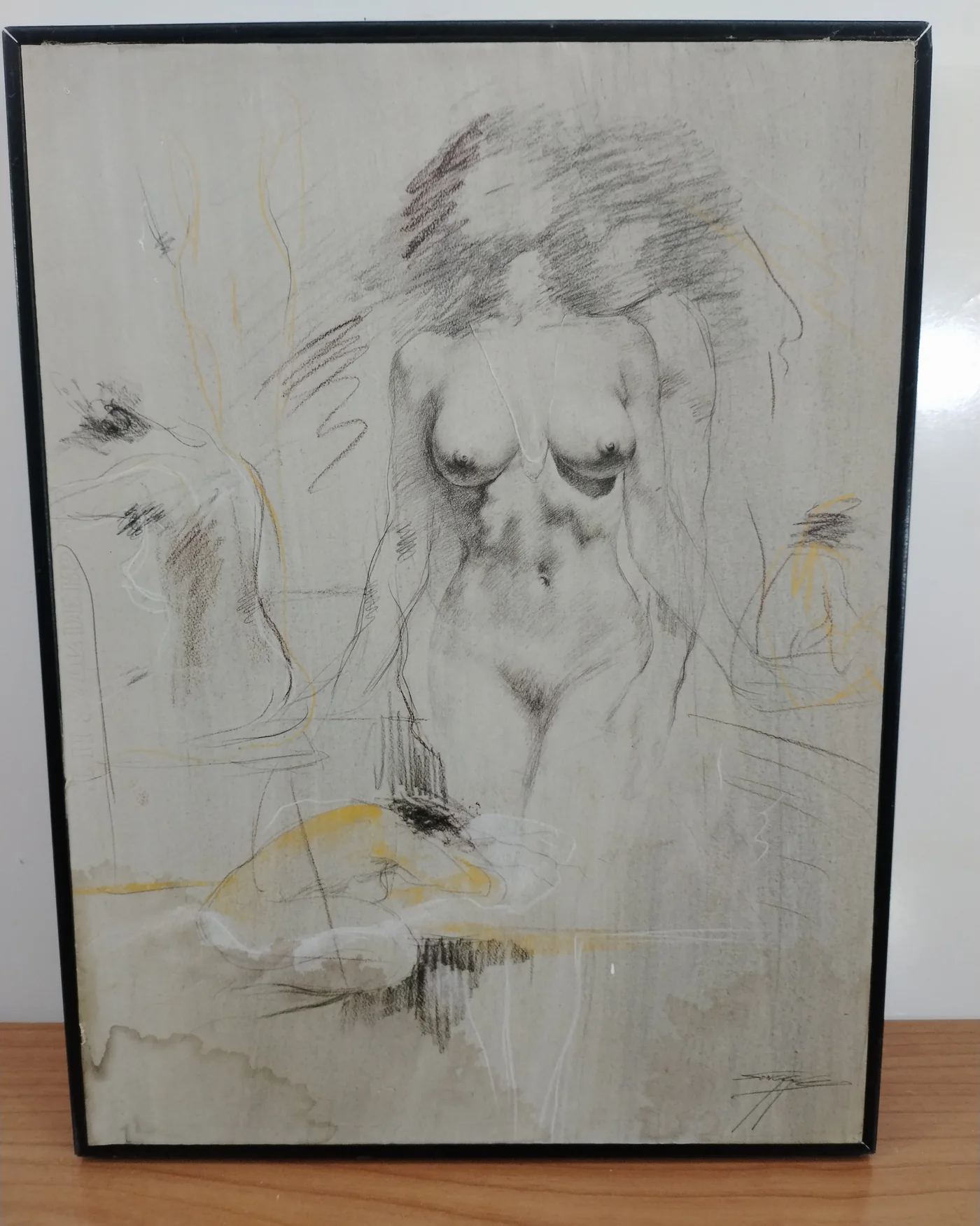 Dibujo desnudo femenino - imagen 1