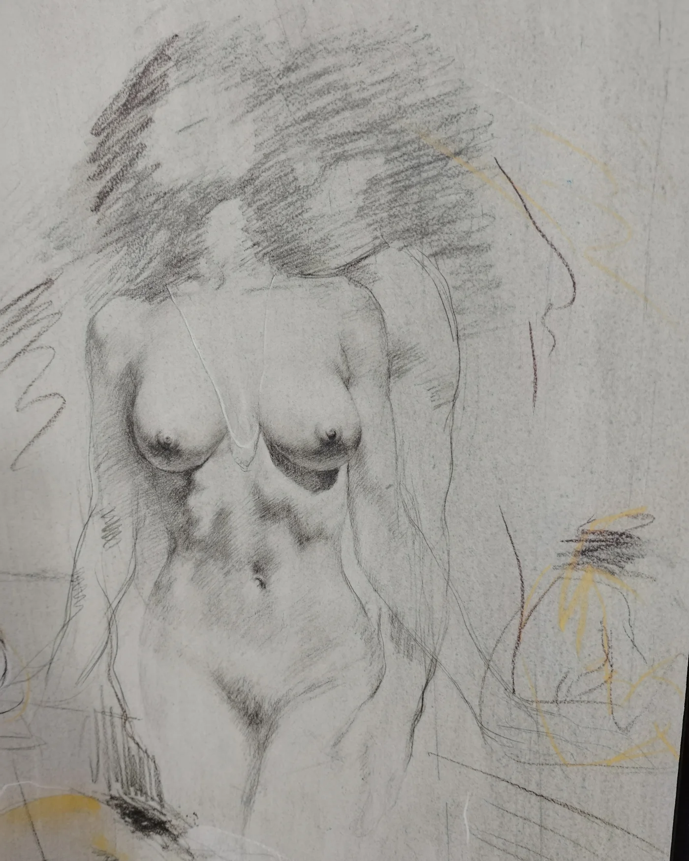 Dibujo desnudo femenino - imagen 2