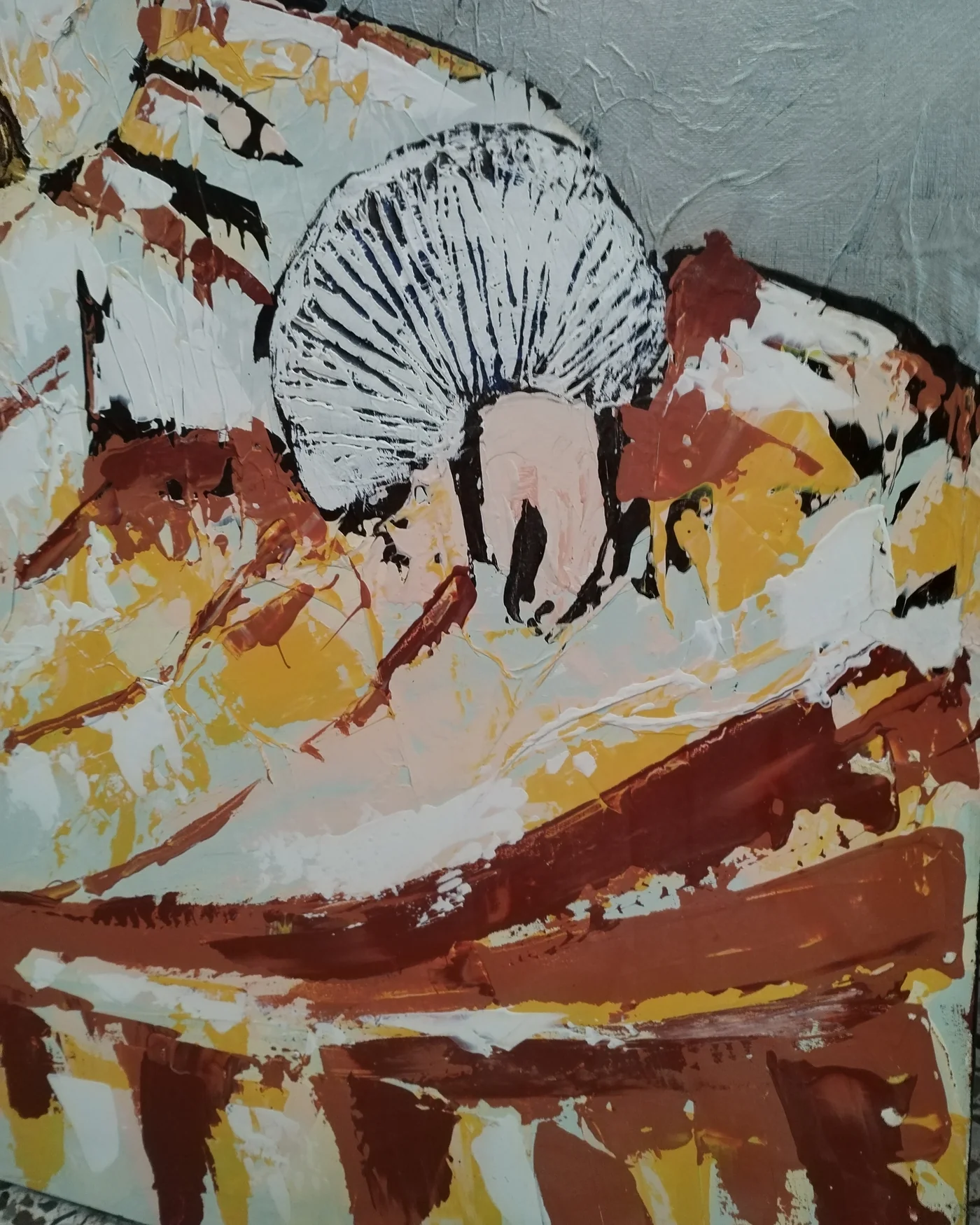 Lienzo pintado a mano Meninas - imagen 3