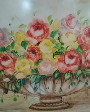 Cuadro jarrón con flores - miniatura 3