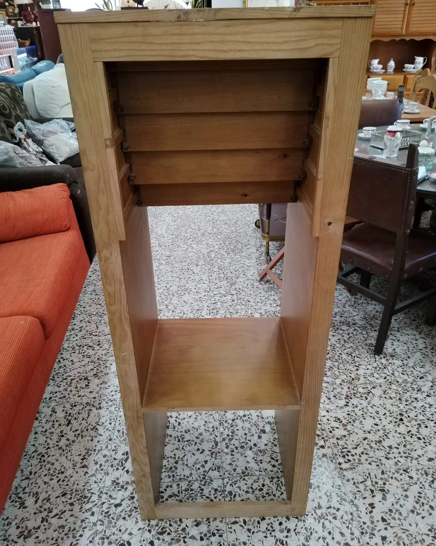 Armario de archivo en madera con bandejas - imagen 5