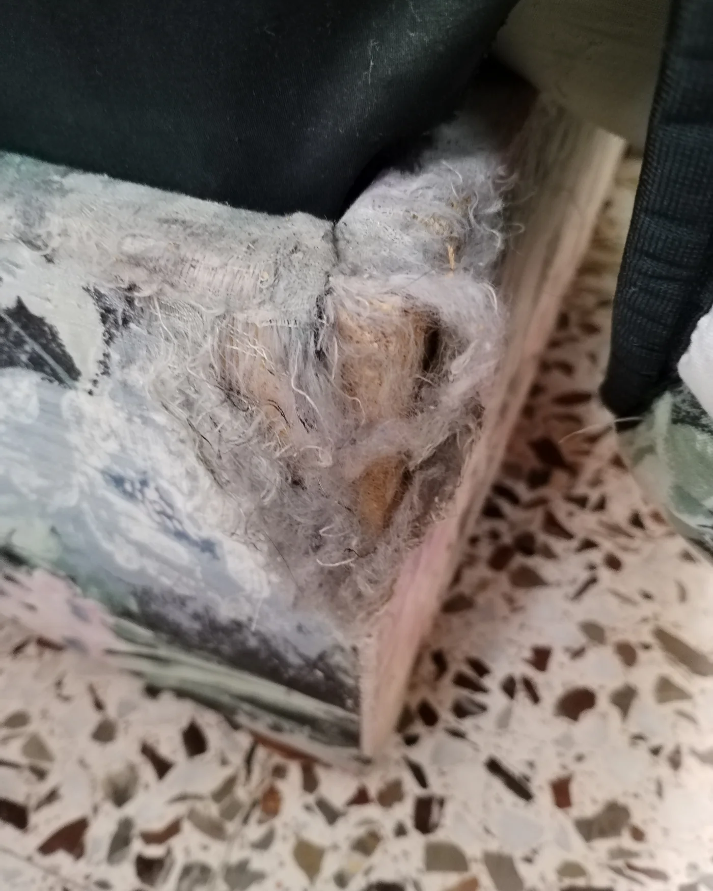 Sofá cama clásico con estampado floral - imagen 6