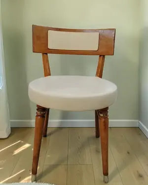 SILLA VINTAGE MOCHOLI BEIGE - miniatura 1