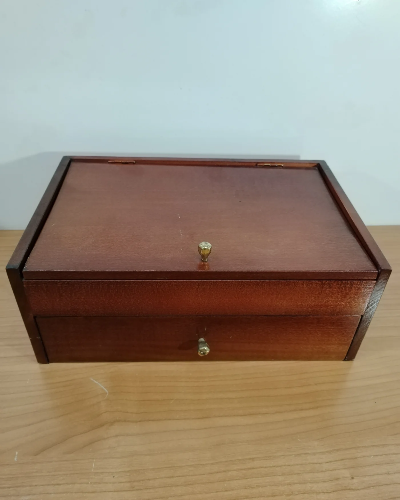 Caja de puros de madera con placa conmemorativa de 1998 - imagen 5