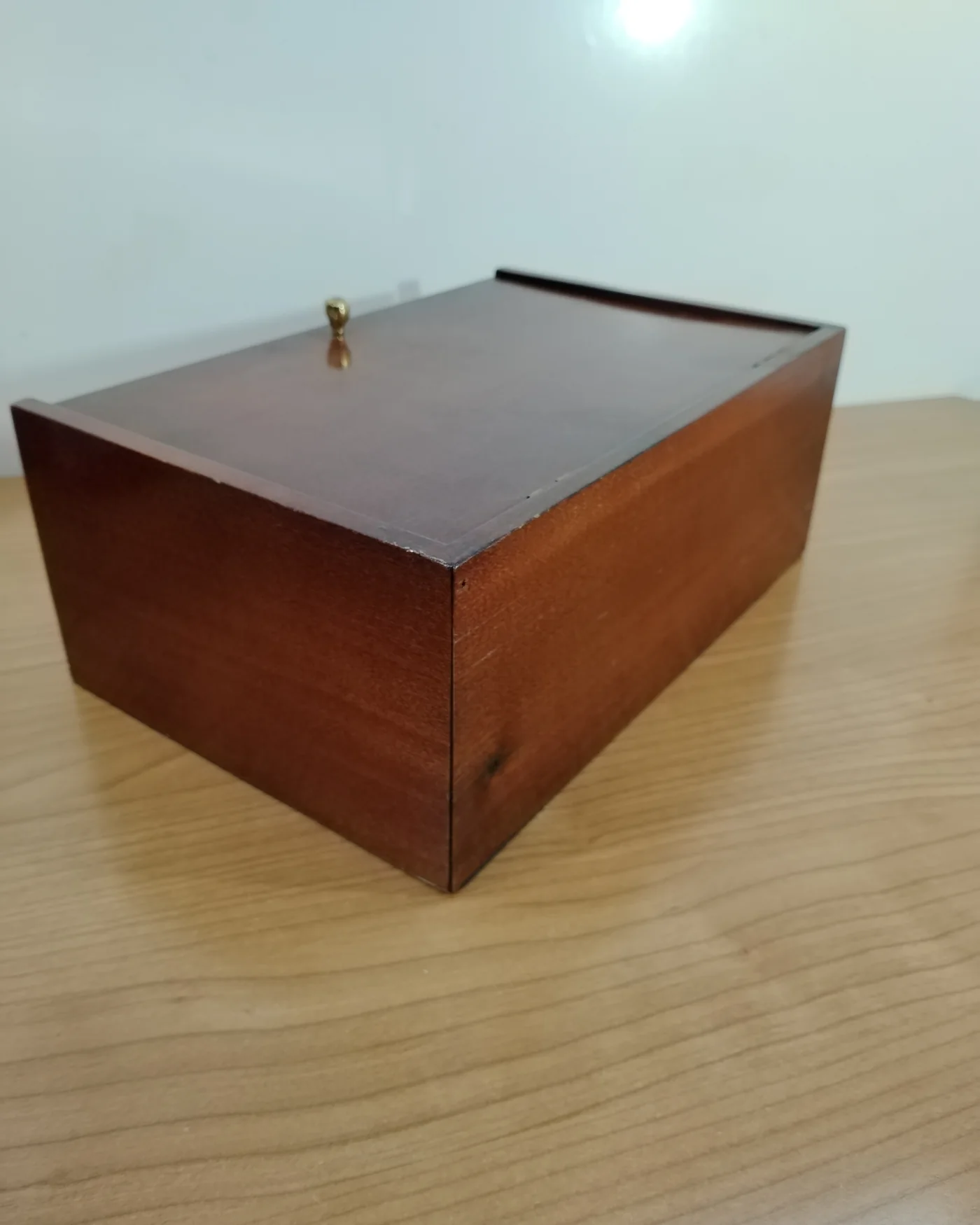 Caja de puros de madera con placa conmemorativa de 1998 - imagen 6