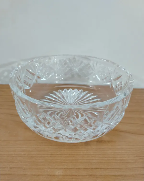 Cenicero Mediano de Cristal Tallado