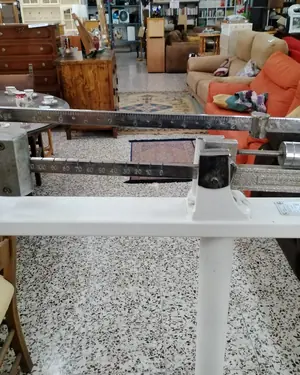 Báscula médica de columna vintage - miniatura 3