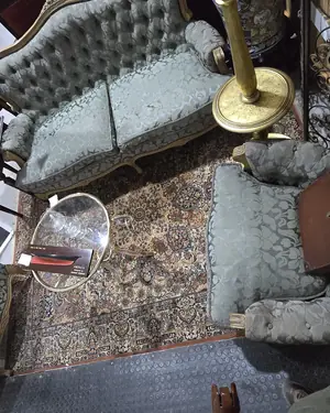 Tresillo estilo Luis XV restaurado - miniatura 1