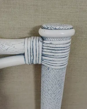 Cabecero de mimbre blanco - miniatura 4