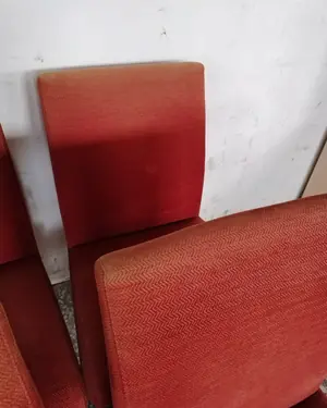 Juego 4 sillas de comedor rojas - miniatura 6