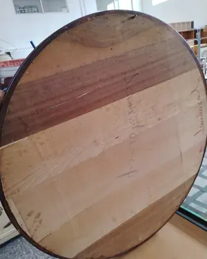 Espejo Clásico Redondo en Madera - miniatura 5