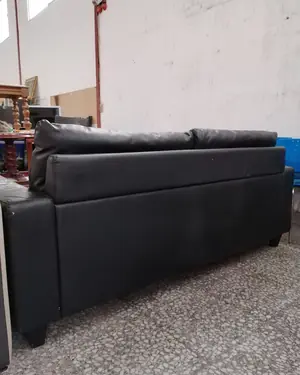 Sofá de piel 2 plazas grande - miniatura 6