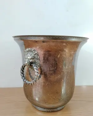 Cubitera vintage alpadur con asas de león - miniatura 1