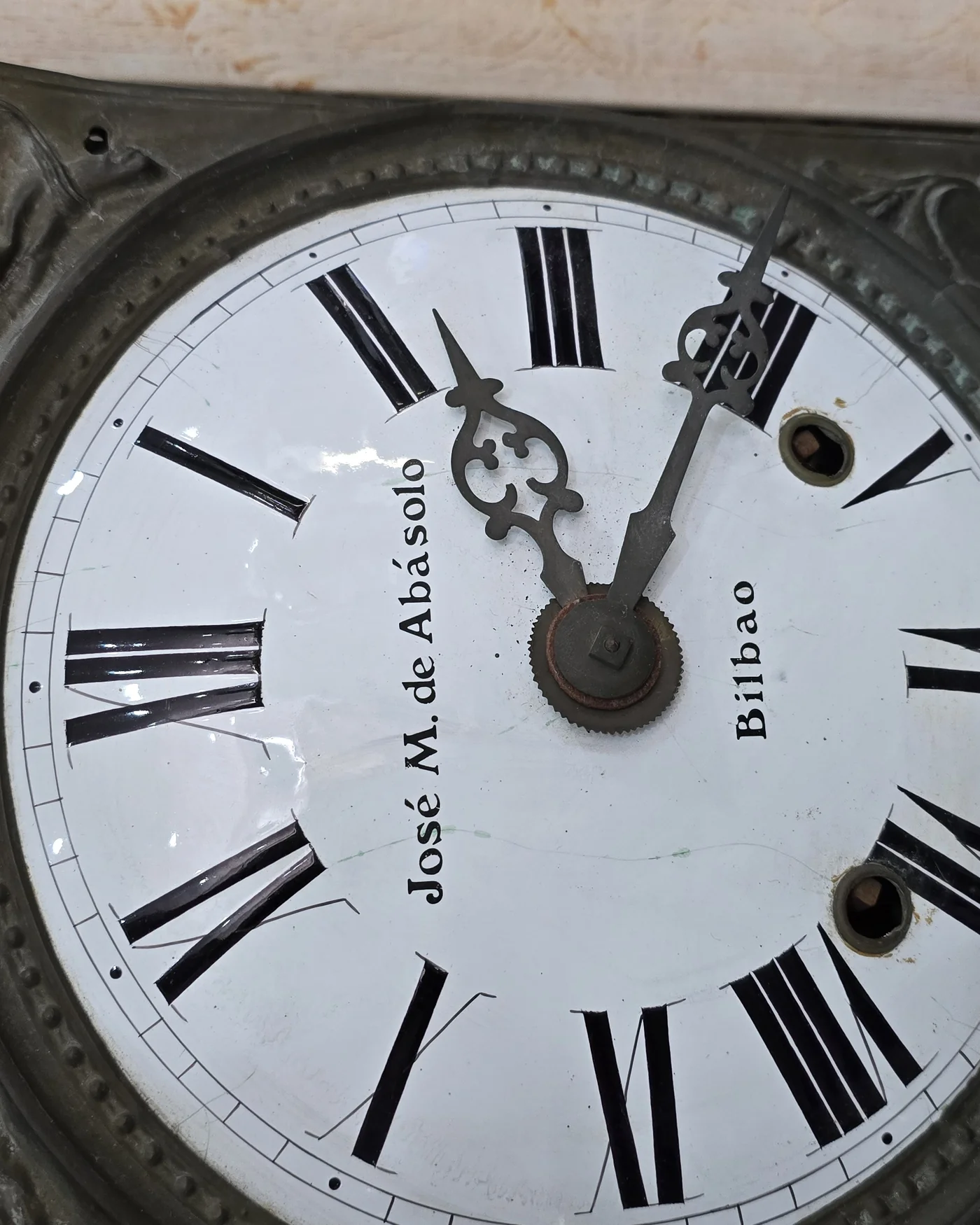 Reloj de pared másor de jose m. de abasolo bilbao - imagen 2