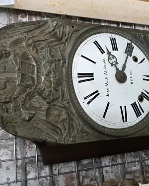 Reloj de pared másor de jose m. de abasolo bilbao - miniatura 3