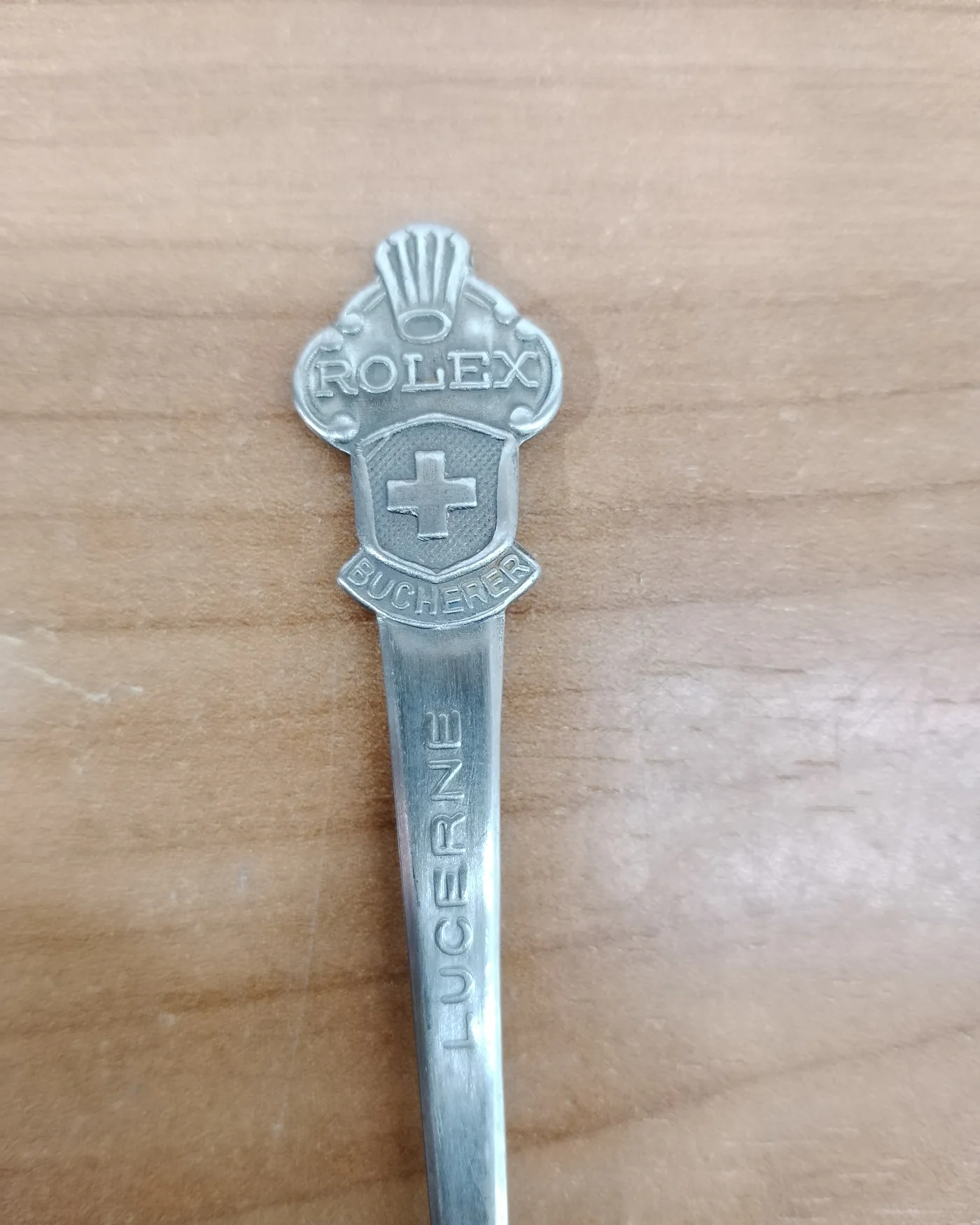 Cucharilla de recuerdo Rolex Bucherer Lucerna - imagen 4