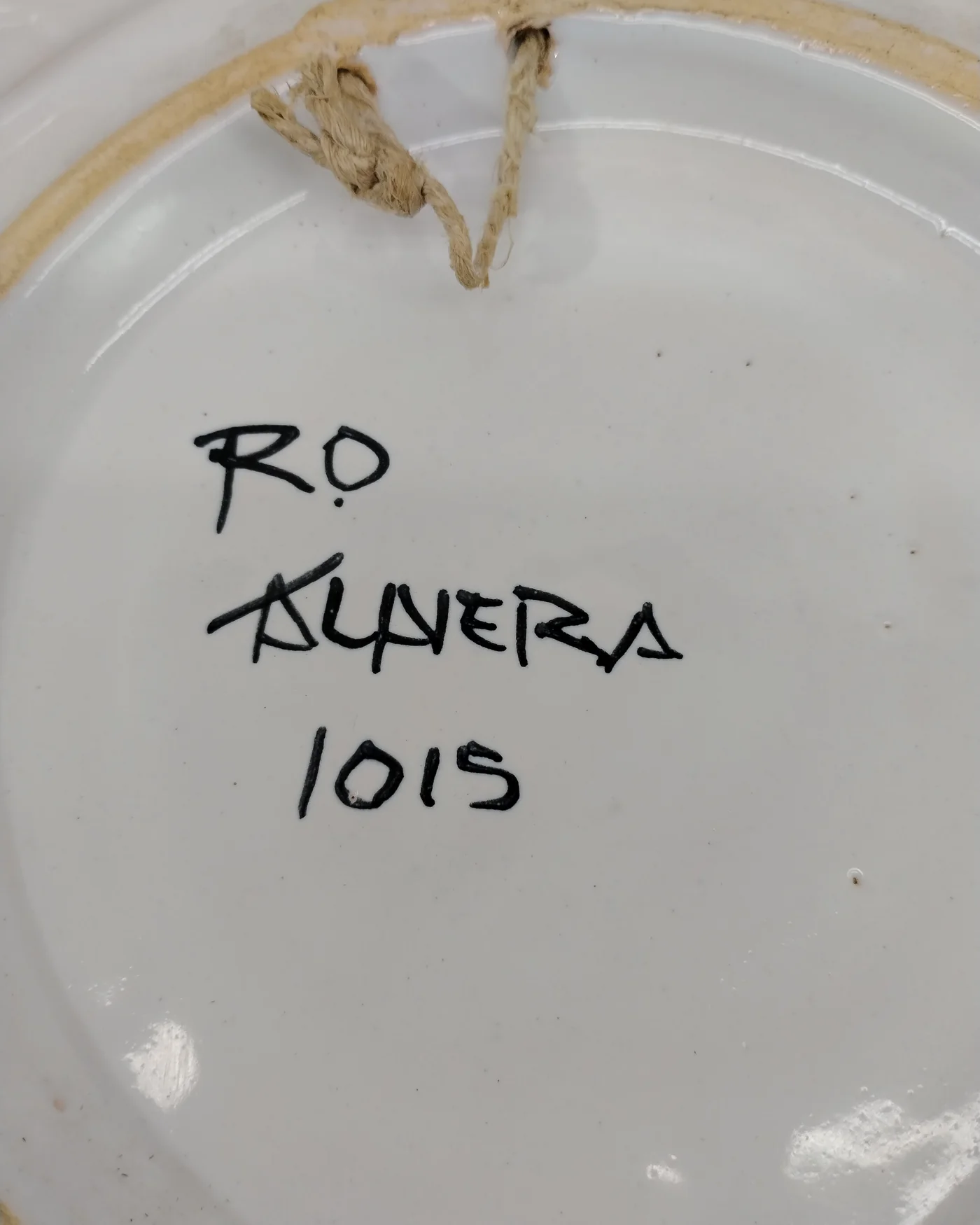 Plato decorativo de cerámica Talavera de la Reina - imagen 4