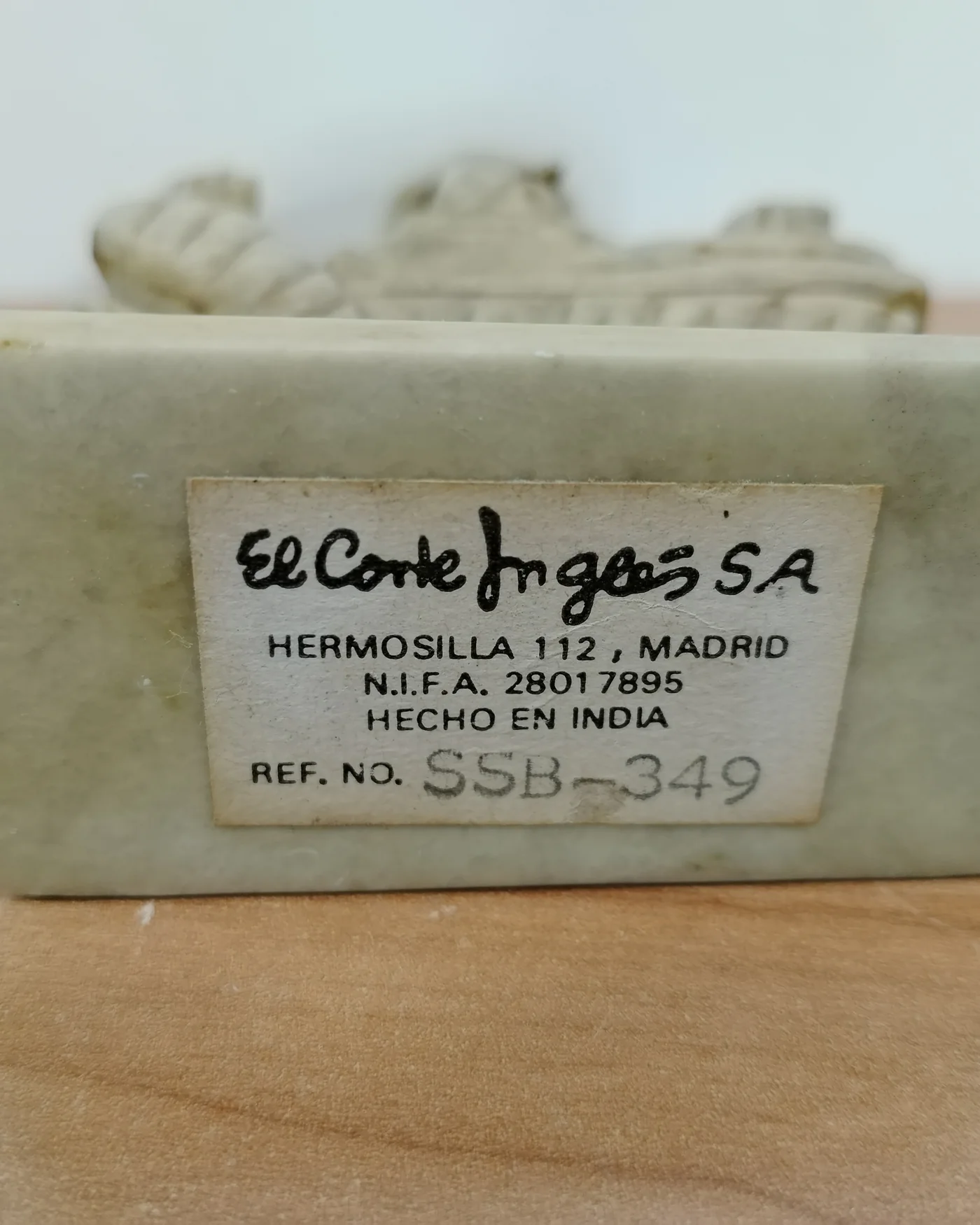 Estatua vintage de Ganesha en piedra - imagen 6