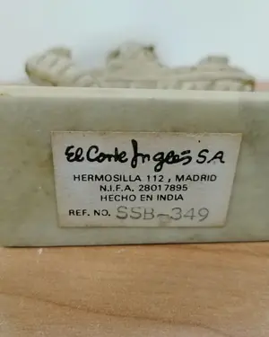 Estatua vintage de Ganesha en piedra - miniatura 6