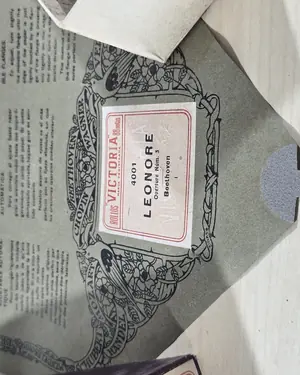 Rollo de pianola Leonore Beethoven Victoria - miniatura 3