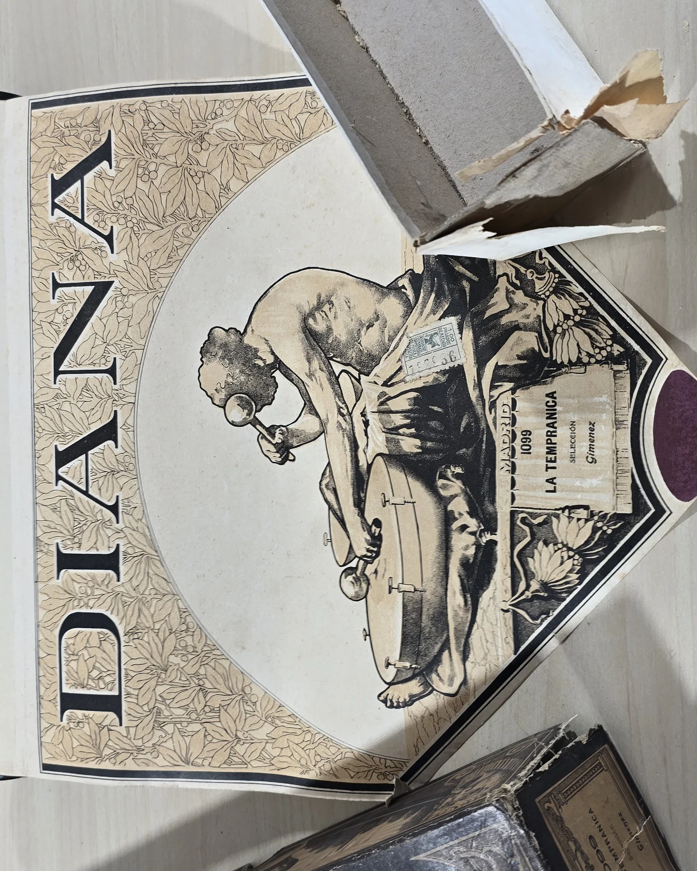 ROllo de pianola diana LA TEMPRANICA, GI - imagen 4