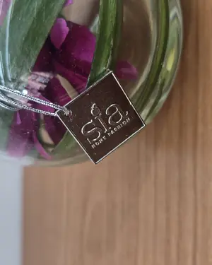 Flor decorativa SIA en esfera de cristal - miniatura 2