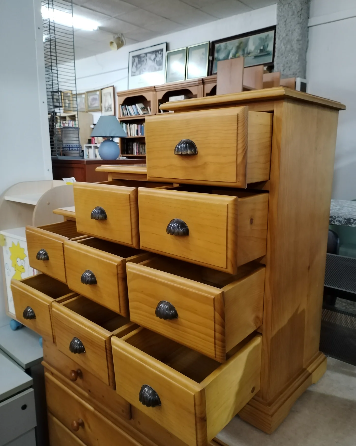 MUEBLE ESCALERA DE CLA MADERA - imagen 4